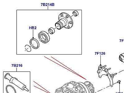 318AIFS ВПУСКНЫЕ ЭЛЕМЕНТЫ РАЗДАТОЧНОЙ КОРОБКИ TRANSMISSION CASE  Range Rover Sport (L494)