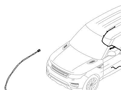 323AJW7 ТОПЛИВНЫЕ МАГИСТРАЛИ 3.0L DOHC GDI SC V6 БЕНЗИН, ЗАДНИЙ  Range Rover Sport (L494)