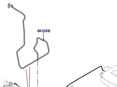 401ABJ ДОП.ПАРКОВОЧН.ОТОПИТ. НА ТОПЛИВЕ ПОДАЧА ТОПЛИВА К ОТОПИТЕЛЮ  Range Rover Sport (L494)