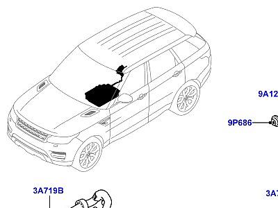 408ADF ГИБРИДНЫЕ ЭЛЕКТРИЧЕСКИЕ МОДУЛИ АККУМУЛЯТОР И ОХЛАЖДЕНИЕ  Range Rover Sport (L494)