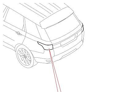 416AEY ЗАДНИЕ ФОНАРИ  Range Rover Sport (L494)