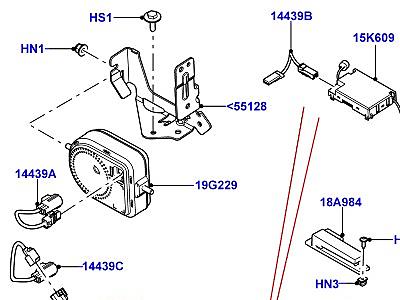420AHY СИСТЕМЫ ПРОТИВОУГОННОЙ СИГНАЛИЗАЦИИ  Range Rover Sport (L494)