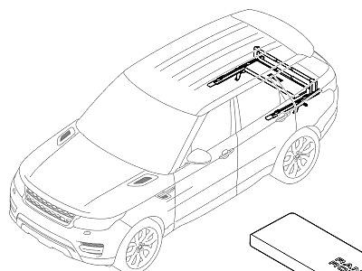 503ADS ОТДЕЛКА БАГАЖНОГО ОТДЕЛЕНИЯ ПОЛ  Range Rover Sport (L494)