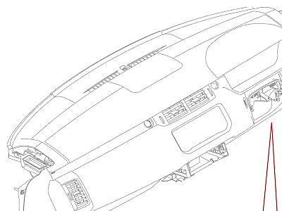 509AIN ПАНЕЛЬ ПРИБОРОВ НИЖНИЙ ВНЕШНИЙ(ЕЕ)  Range Rover Sport (L494)
