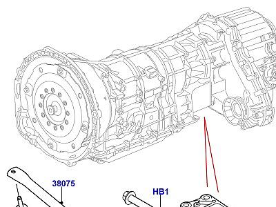 517ALV ОПОРА КОРОБКИ ПЕРЕДАЧ  Range Rover Sport (L494)